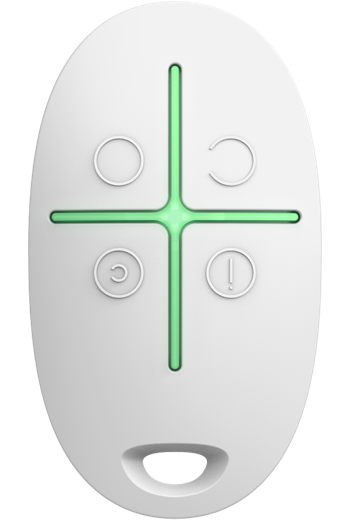 AJAX 42843.04.WH3 Two-Way Wireless Key Fob, White