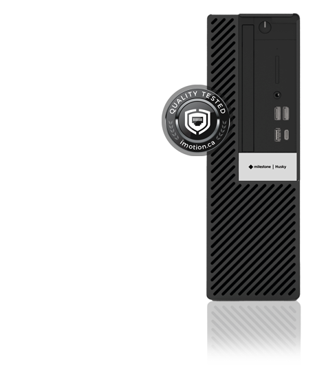 Milestone Husky IVO 150 Desktop, Win10, 12TB(1x12TB)