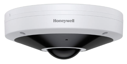 Honeywell HC30WF5R1 NDAA Compliant, Network TDN, IR Fisheye, 1/2.7" Imager, 1.16mm fixed lens, 6 IR LEDs, PoE/12vdc, H.265/H.264, ONVIF S/G