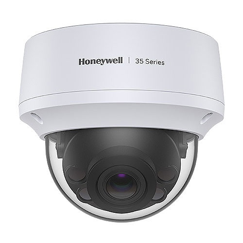 Honeywell HC35W45R2 NDAA Compliant, 120 db WDR 5 MP IR MFZ RUGGED DOME, 2.7-13.5MM, POE, ONVIF S/T/G