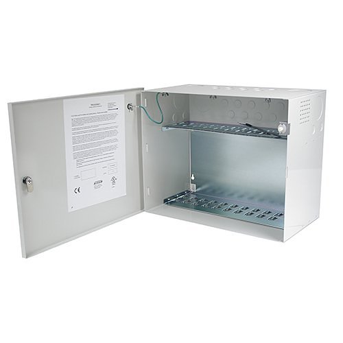 Honeywell PRO22ENC2 PRO-Series Module Rack Enclosure, Up to 9 Modules PRO4200 High Density 19" Rack Mount Enclosure, holds up to 9 PRO4200 boards, includes PROEPSCBL