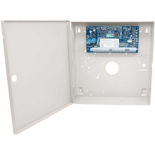PowerSeries Neo DSC HS2032 Control Panel in a Large Cabinet.