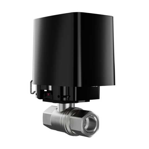Ajax WaterStop [1] (9NA) black (Remotely controlled water shutoff valve)