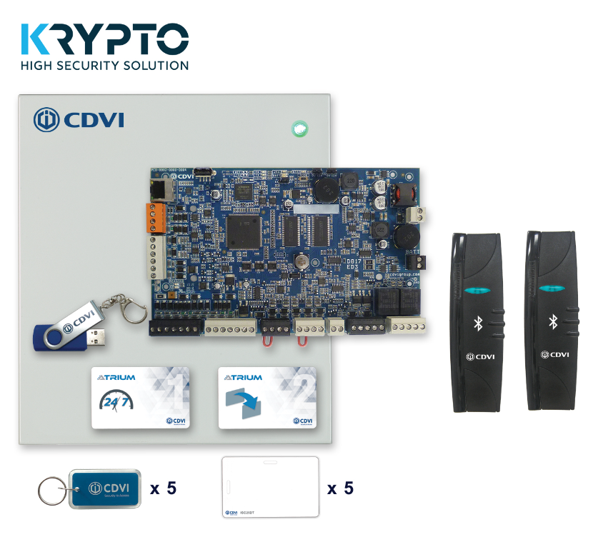 CDVI KRYPTO MOBILE KIT WITH 2xK1BT
