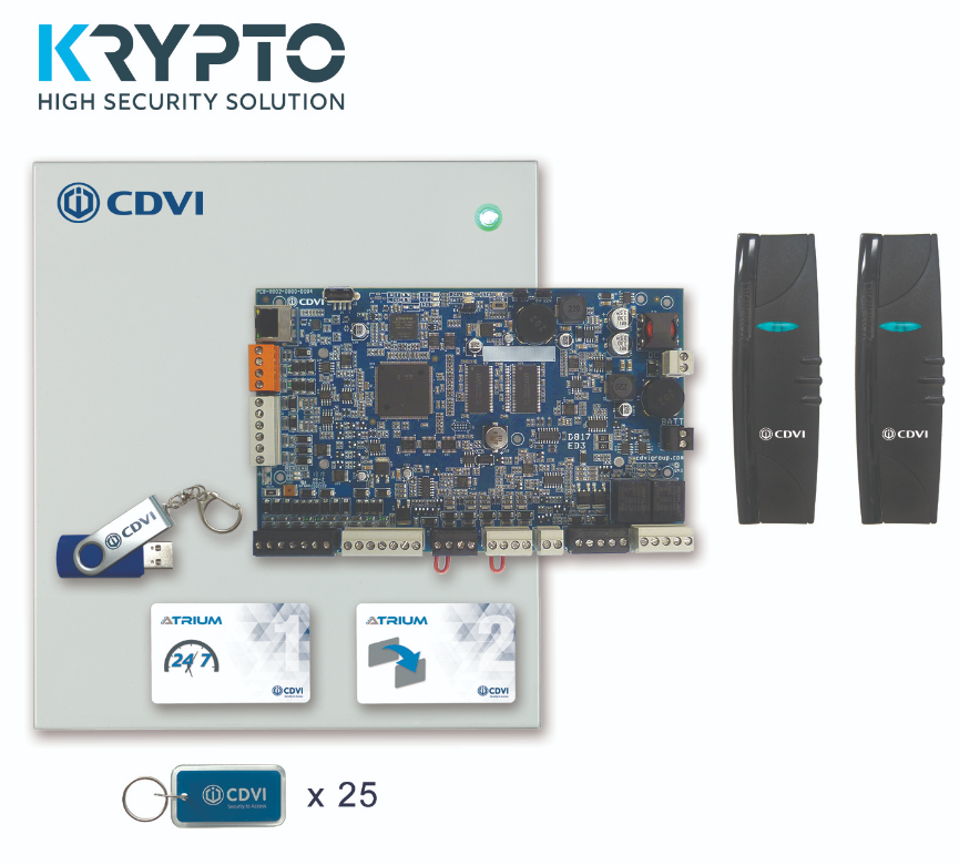 CDVI KRYPTO KIT W/ 2xK1 - NO BOX