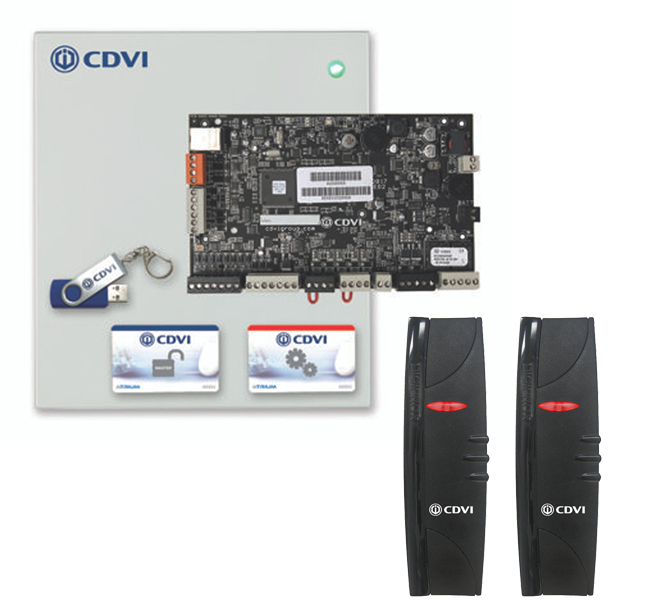 CDVI KIT A22 W/ 2xDGLPFNWLC