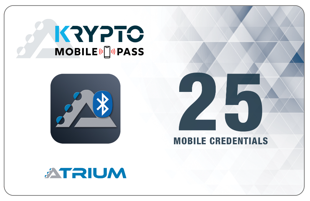 CDVI 25 MOBILE CREDENTIAL - LICENSE