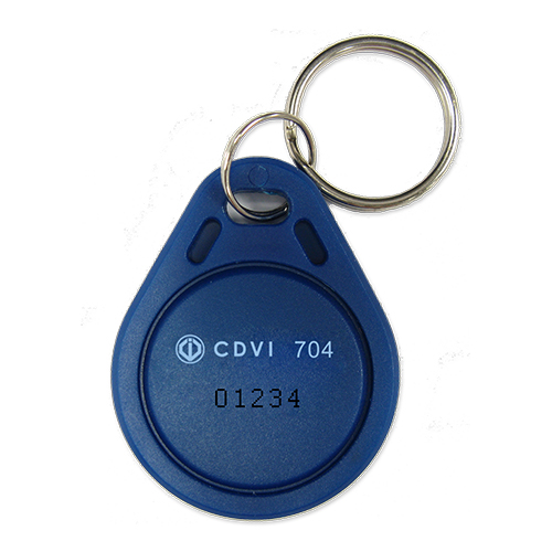 CDVI BLUE KEYTAG FOR POSI READER