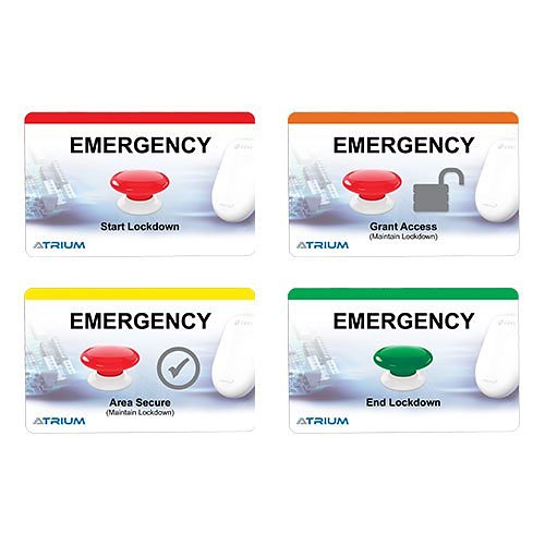 CDVI LOCK DOWN CARD KIT