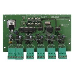 CDVI 4-PORT RS-485 NETWORK HUB-NOBX