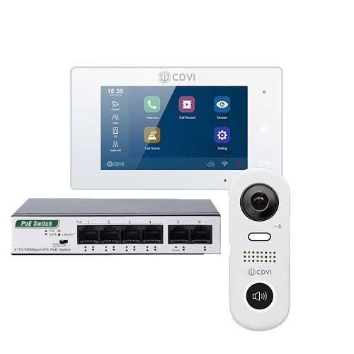 CDVI KIT w/ 1xIP-SDS, 1xIP-MON, 1xIP-POE4