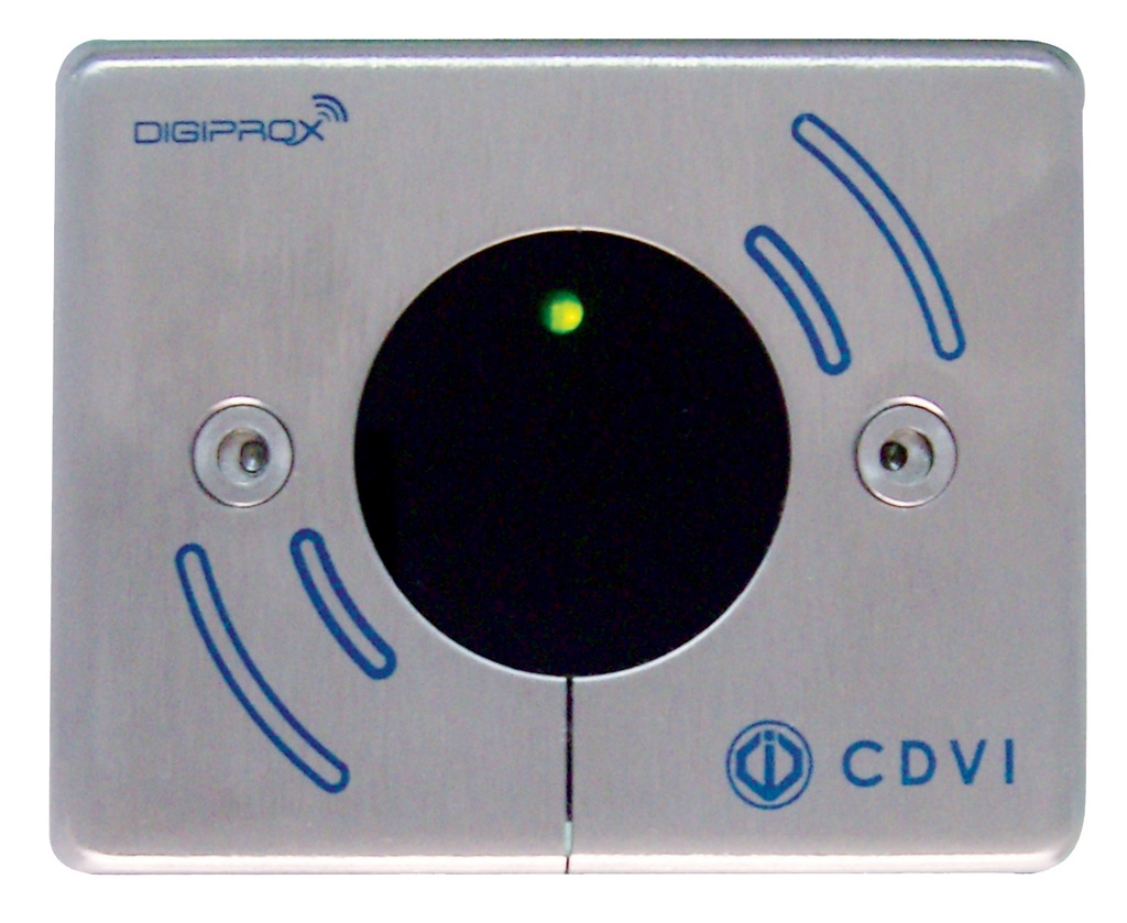CDVI STAINLESS MIFARE PROX READER