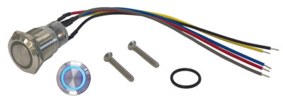 CDVI ILLUM PUSH BUTTON - MOMENTARY