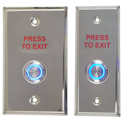 CDVI ILLUM SST REX BUTTON (FRENCH)