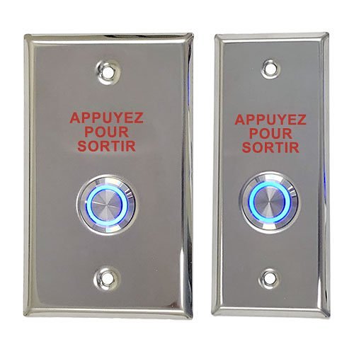 CDVI ILLUM REX BUTTON-LATCH (FRENCH)