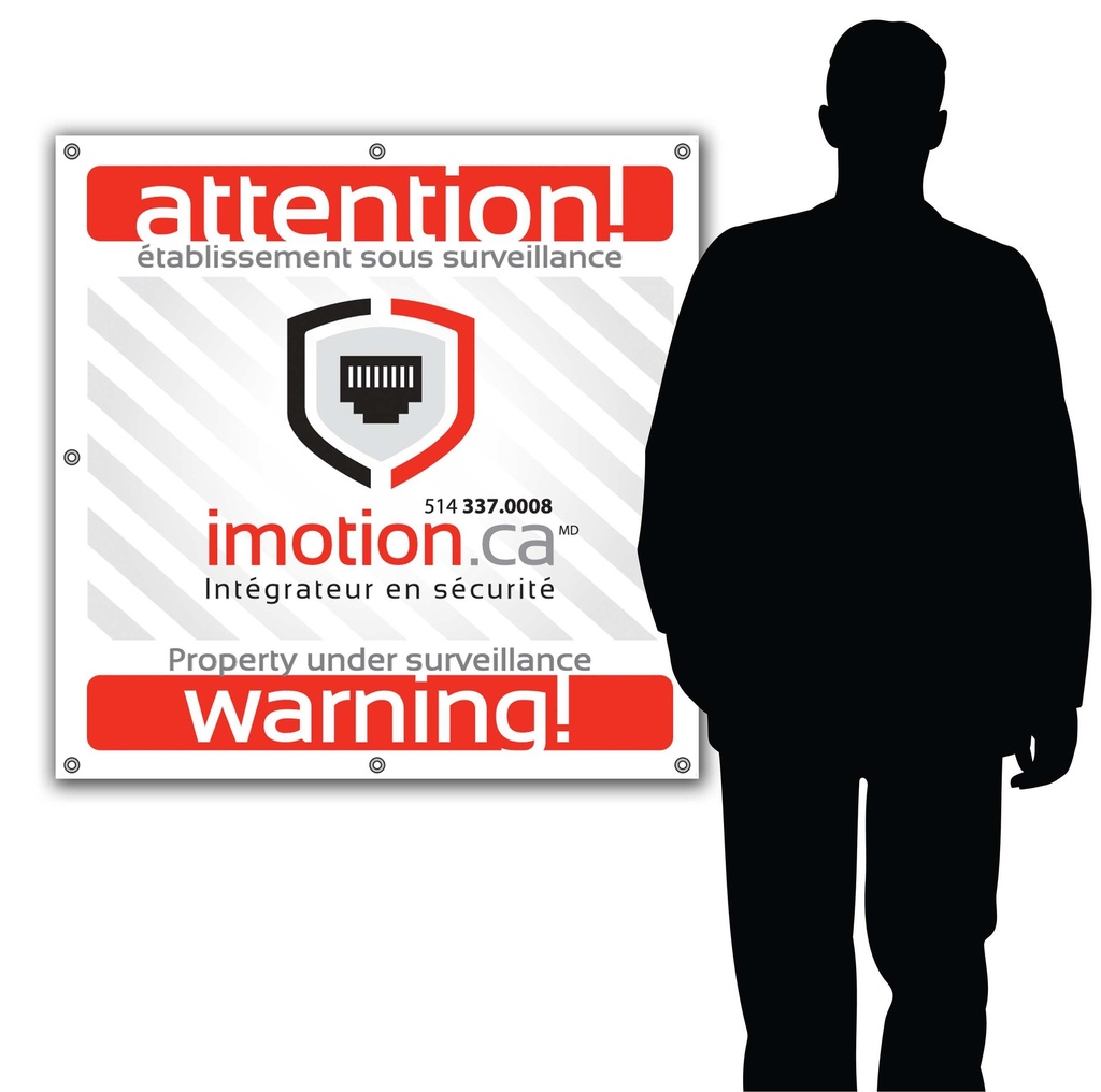 Bannière sécurité iMotion