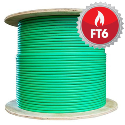 Cable CAT6 FT6 Interior Vert/Green