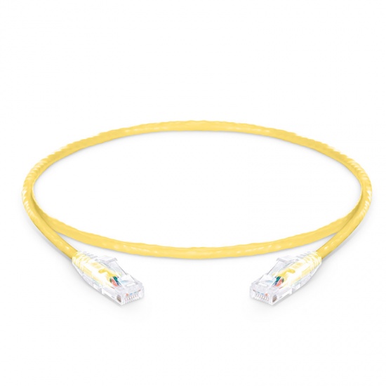CAT6 Patch Cord 0.3m (Jaune/Yellow)