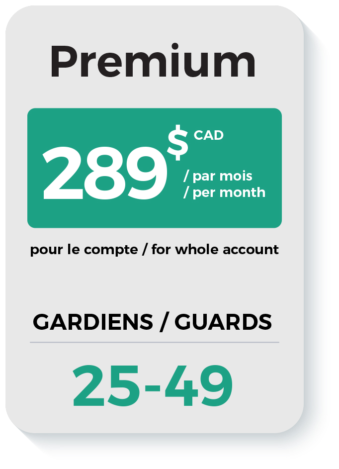 iMotion RealTimeGuard - Premium Plan 25-49 Agents