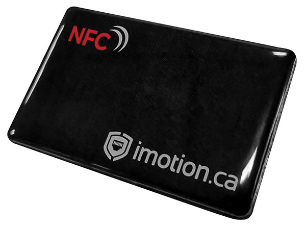 iMotion Adhesive NFC control point