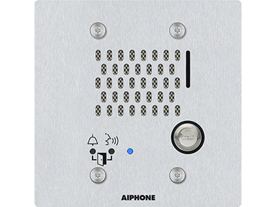 Aiphone SIP Compatible Flush Mounted IP Door Station