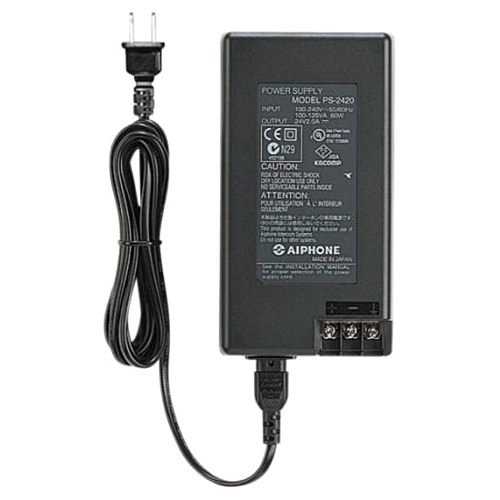Aiphone 24VDC Power Supply, 2A, UL Listed