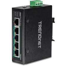 TRENDnet 5-Port Hardened Industrial Unmanaged Giga PoE+