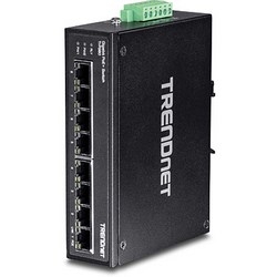 TRENDnet 8-Port Hardened Industrial Unmanaged Gigabit PoE+ DIN