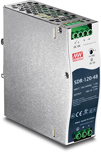 TRENDnet TI-S12048 120W Single Output Industrial DIN-Rail Po