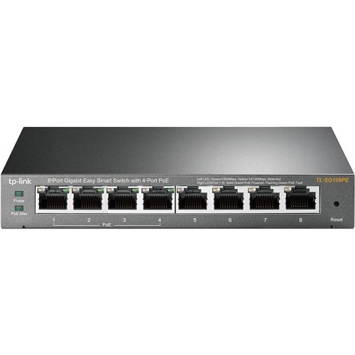 Switch 8-Port PoE (4 PoE ports)