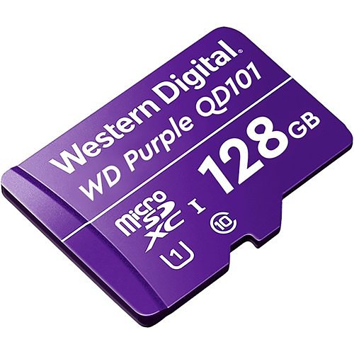 WD WDD128G1P0C QD101 Purple SC Ultra Endurance Micro SD Card