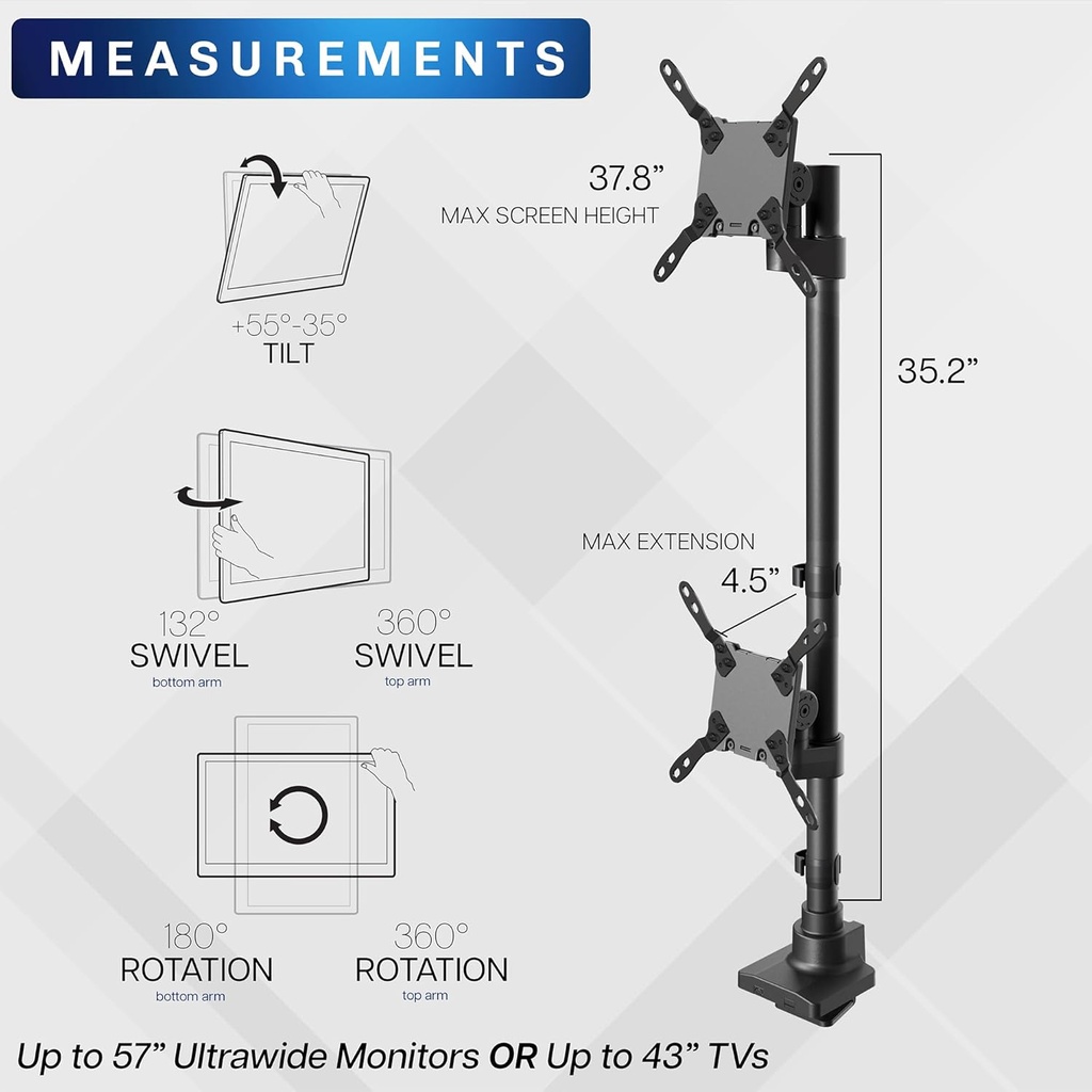 Support moniteur/ ordinateur