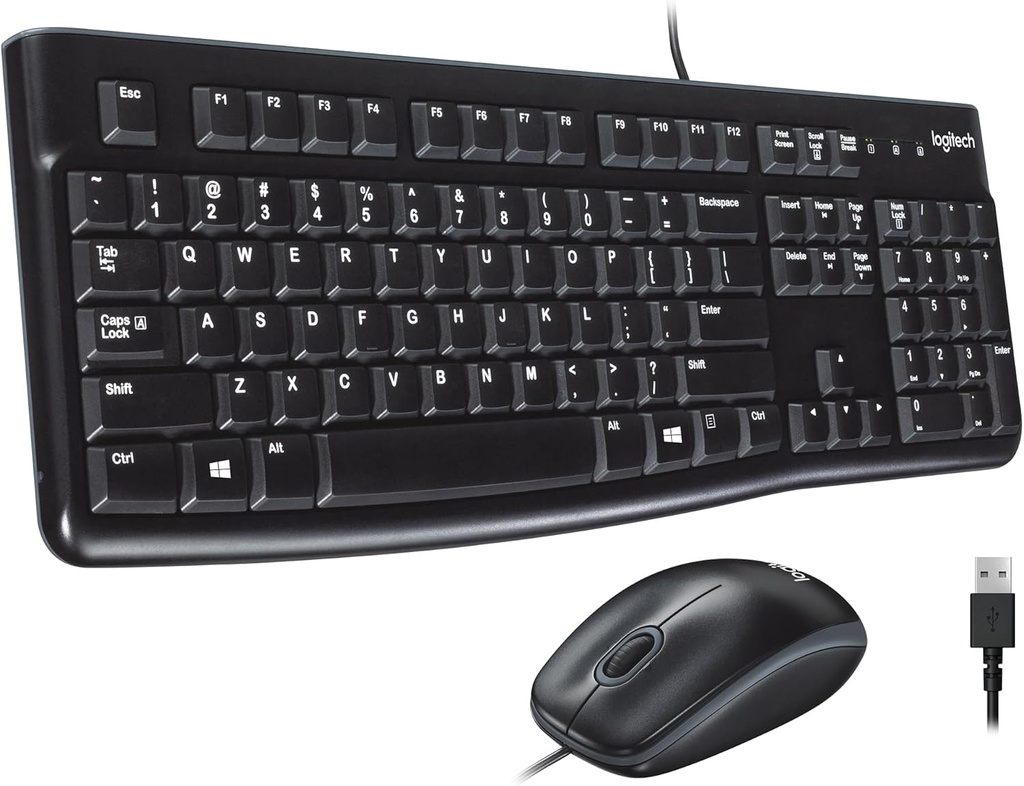 Logitech MK120/200  USB COMBO Keyboard and Mouse