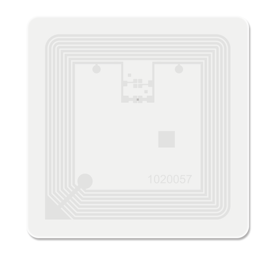 Etiquette RFID 54x54mm - Paper