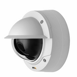 P3225-VE MK II Series Fixed Dome IP Camera, HDTV, 1080p, 3-10.5 mm P-Iris Vari-Focal lens, 30 fps/60 fps (WDR on/off), PoE, Day/Night, IK10 Outdoor Casing, Mounting Bracket