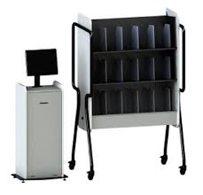 Lyngsoe Intelligent Return Shelf (4 shelves), incl  terminal unit
