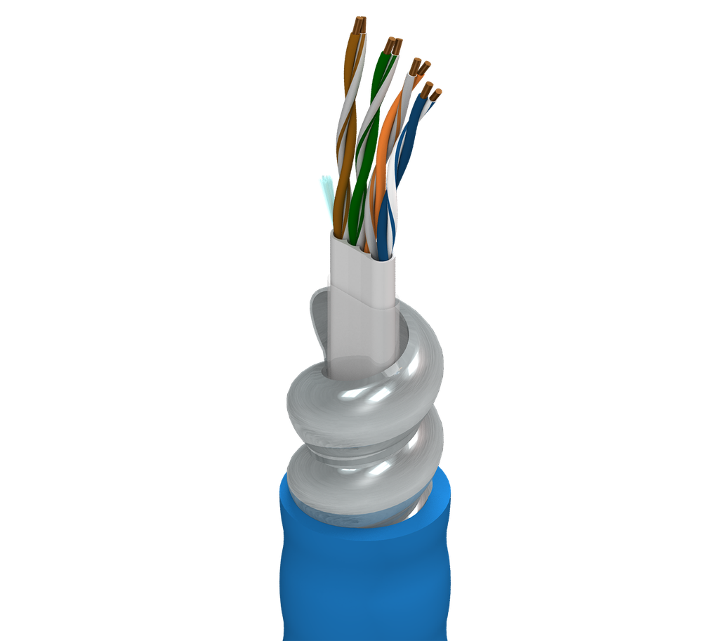 BELDEN 121872A J225000 23-4P UTP CABLE SOL BC PE/PVC UPJKTD+