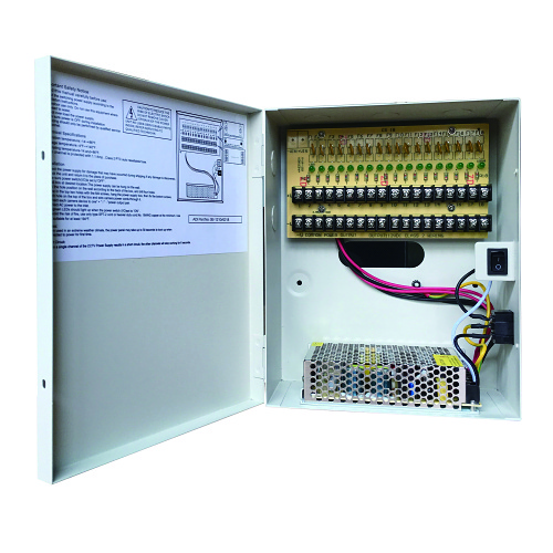 W Box 0E-1210AD18 18-Channel 10 AMP CCTV Power Supply