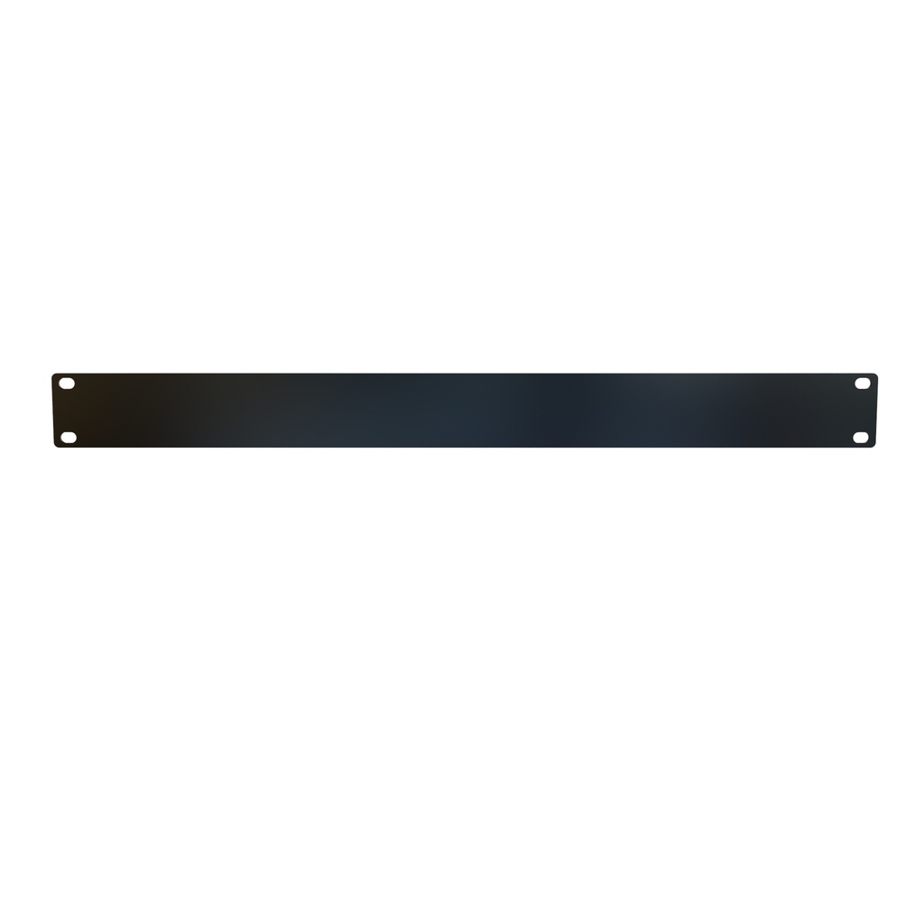 1U FLAT STEEL RACK PANEL