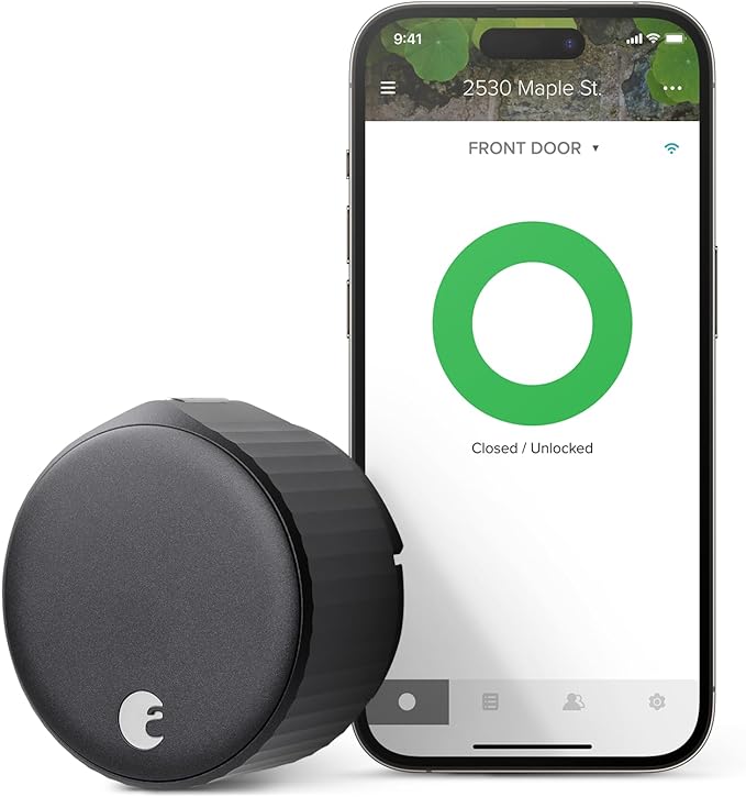 August Wi-Fi Smart Lock Fits Your Existing Deadbolt ASL-05 4