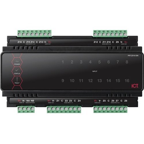 Inaxsys ICT Protege DIN Rail 16 Zone Input Expander