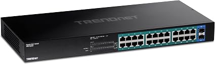 TRENDnet 26-Port Gigabit PoE+ Switch