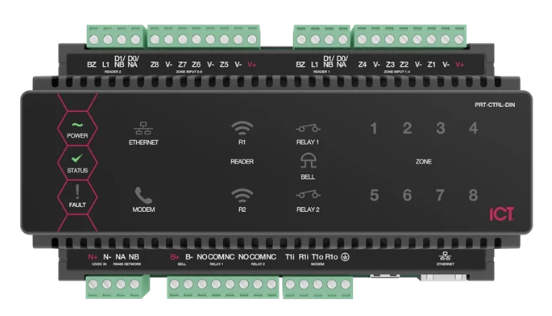 ICT Protege GX DIN System CTRL (IP Only; no PSTN)