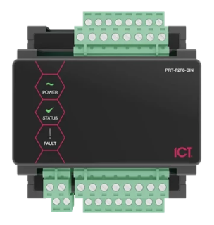ICT Protege Half DIN Rail 8 port F/2F Reader Interface