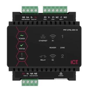 ICT Protege WX Web Enabled Single Door DIN Rail controller