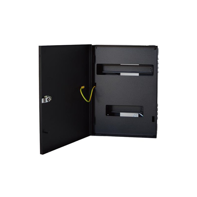 ICT DIN Rail cabinet for 2 DIN modules (1 x 2)