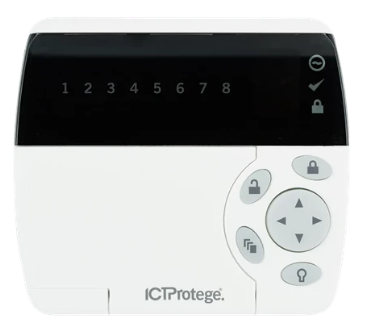 ICT EliteSuite 4-Zone Condominium Touchsense LCD keypad
