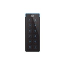 ICT TSEC Bluetooth/13.56MHz/125kHz Reader Mullion  Keypad - BLACK