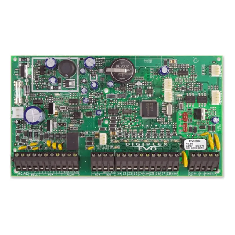 Paradox Evo192 control panel