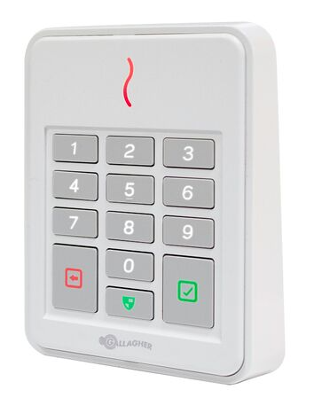 Gallagher T30 MIFARE KEYPAD READER WHITE